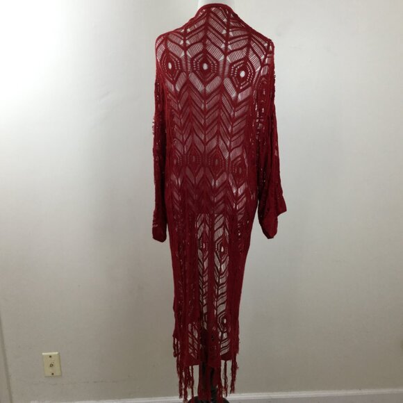 H&M Coachella Official Collection Open Front Shawl Cardigan l - Picture 5 of 9